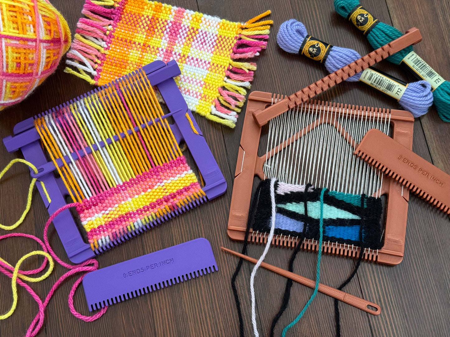 Pocket Loom Weaving Kit Factory Seconds