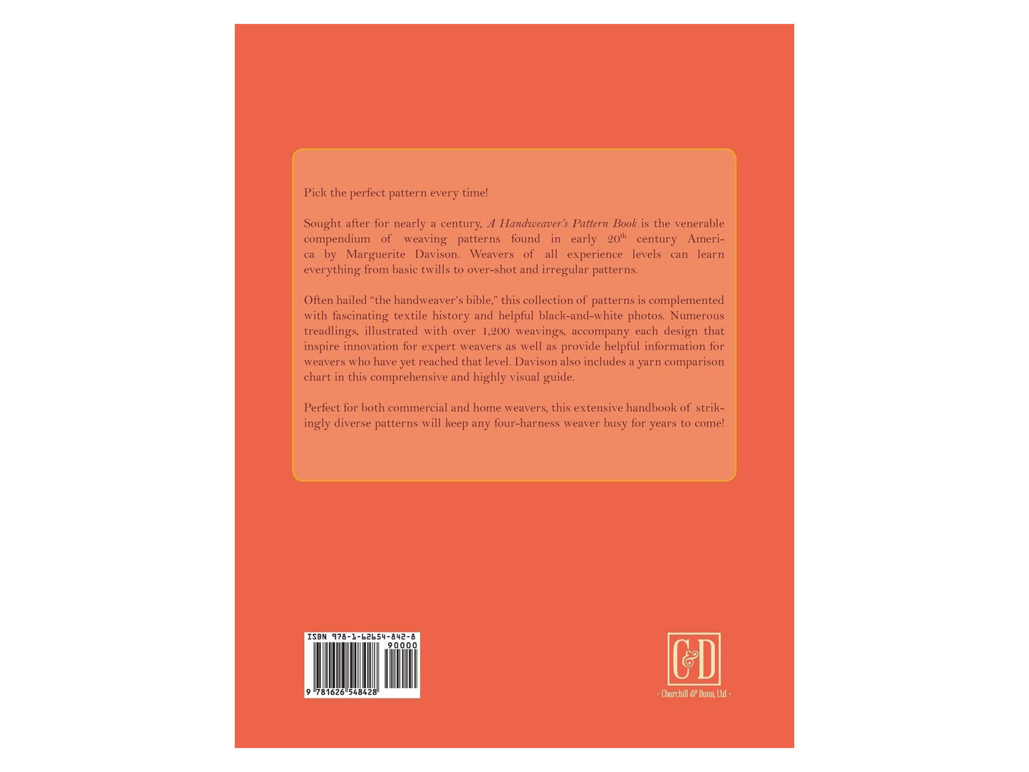 A Handweaver's Pattern Book - Paperback