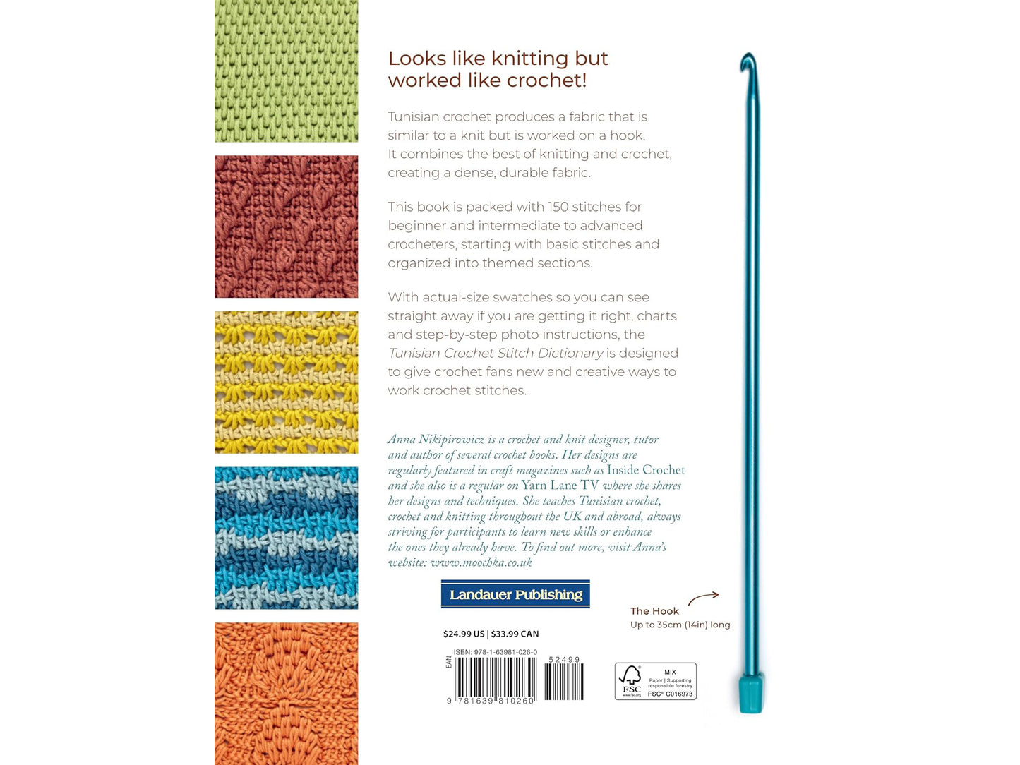 Tunisian Crochet Stitch Dictionary