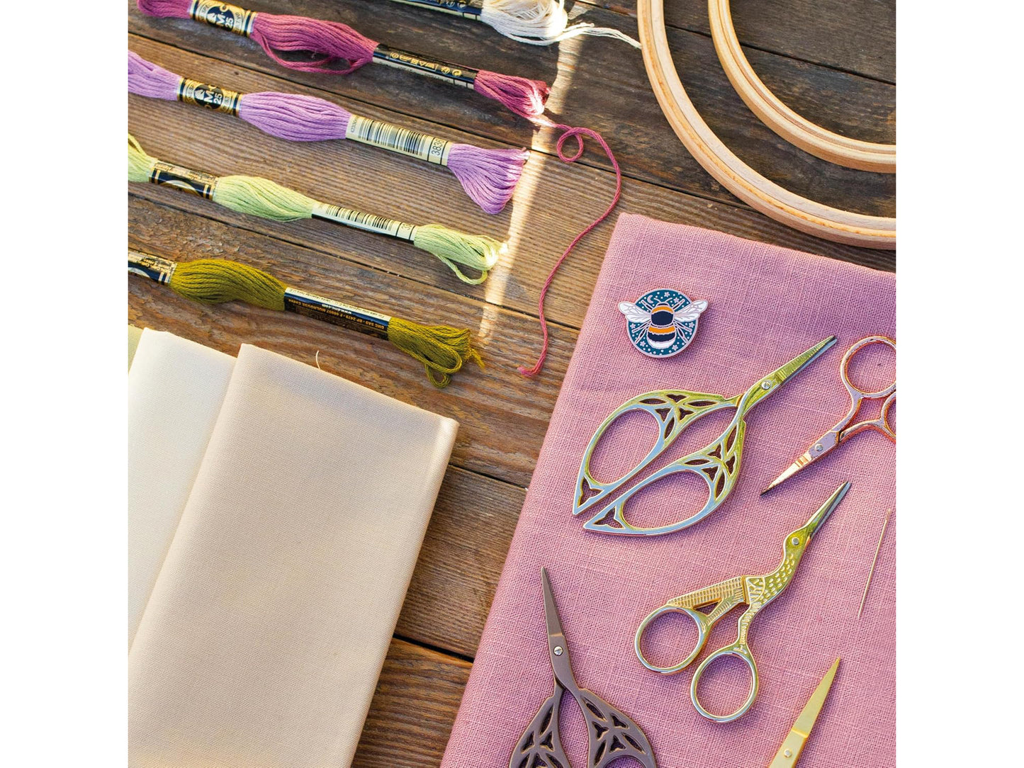 Paint with Thread: In the Garden