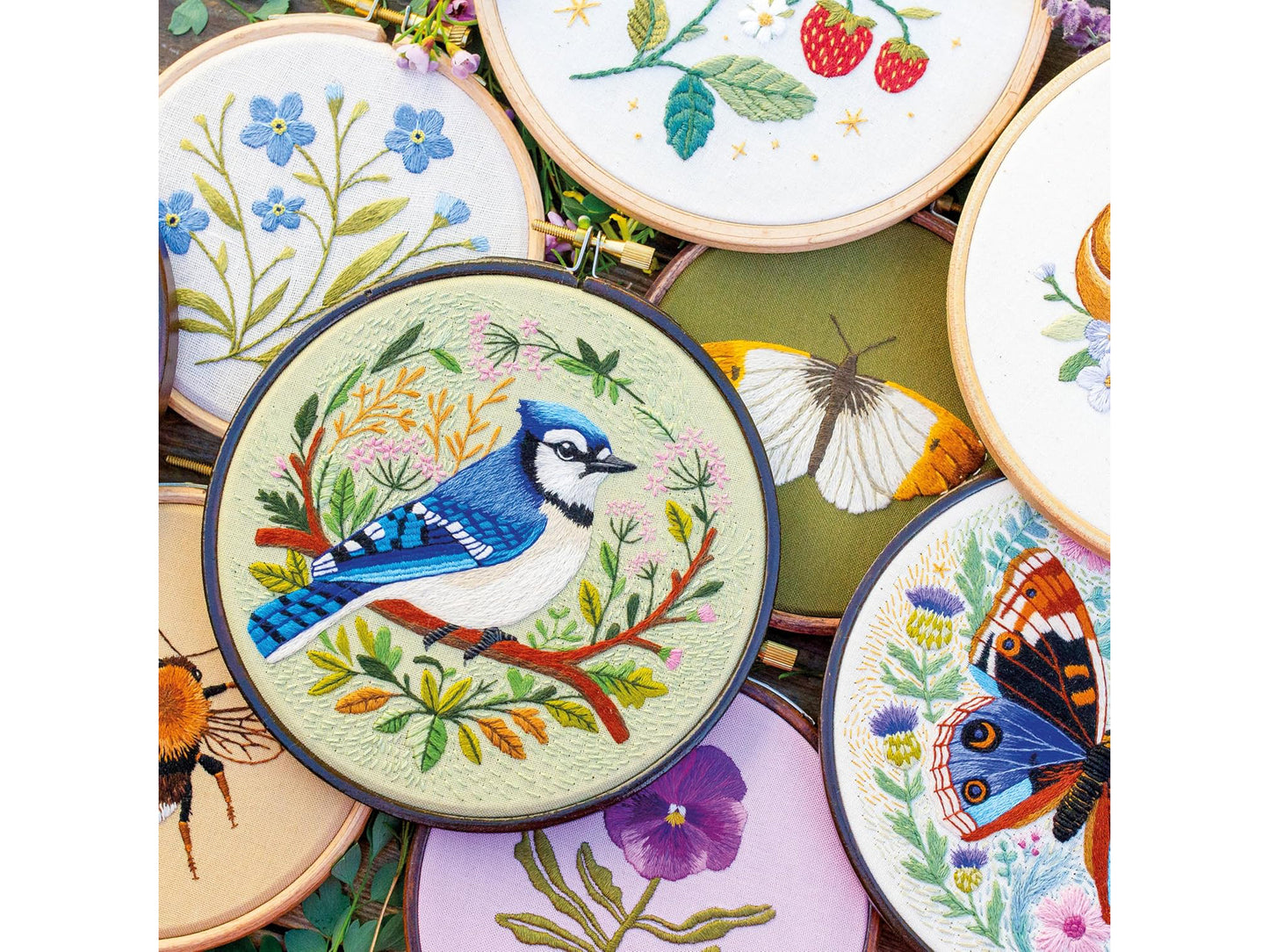 Paint with Thread: In the Garden