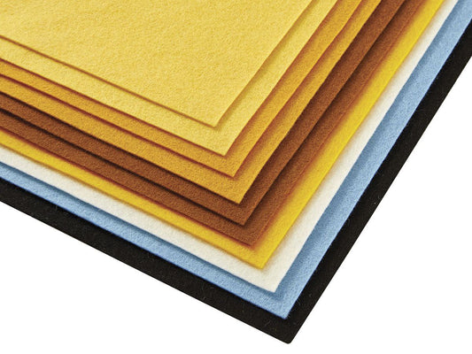 Merino Wool Felt Sheet Packs