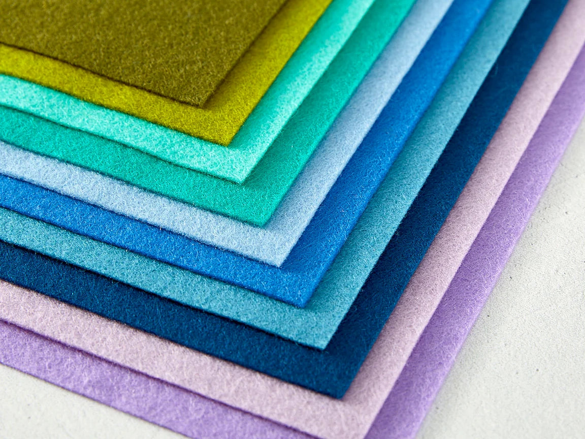 Merino Wool Felt Sheet Packs