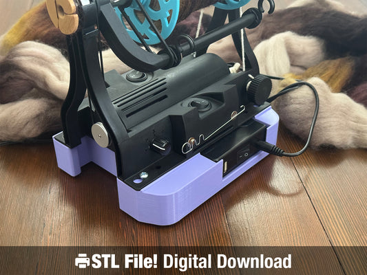 Battery & Tripod Base STL File for Electric Eel Wheel 6.x