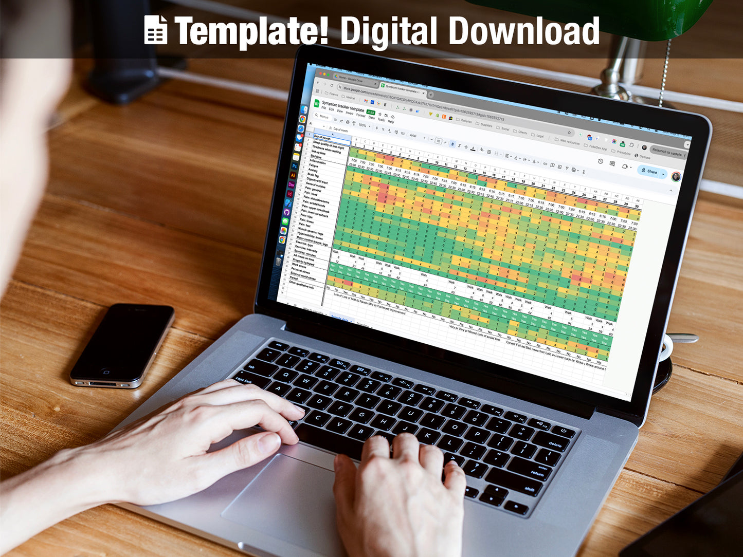 Symptom Tracker Template