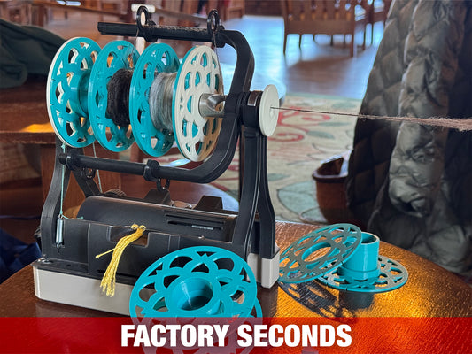 Sectional Bobbin Insert Set for Electric Eel Wheel 6 - Factory Seconds