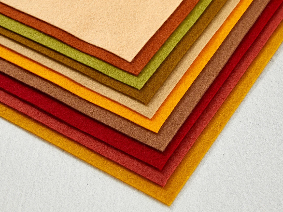Merino Wool Felt Sheet Packs