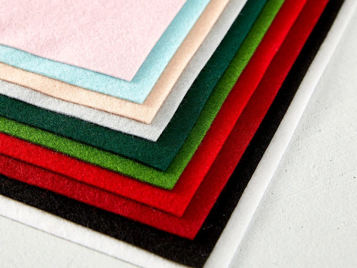 Merino Wool Felt Sheet Packs
