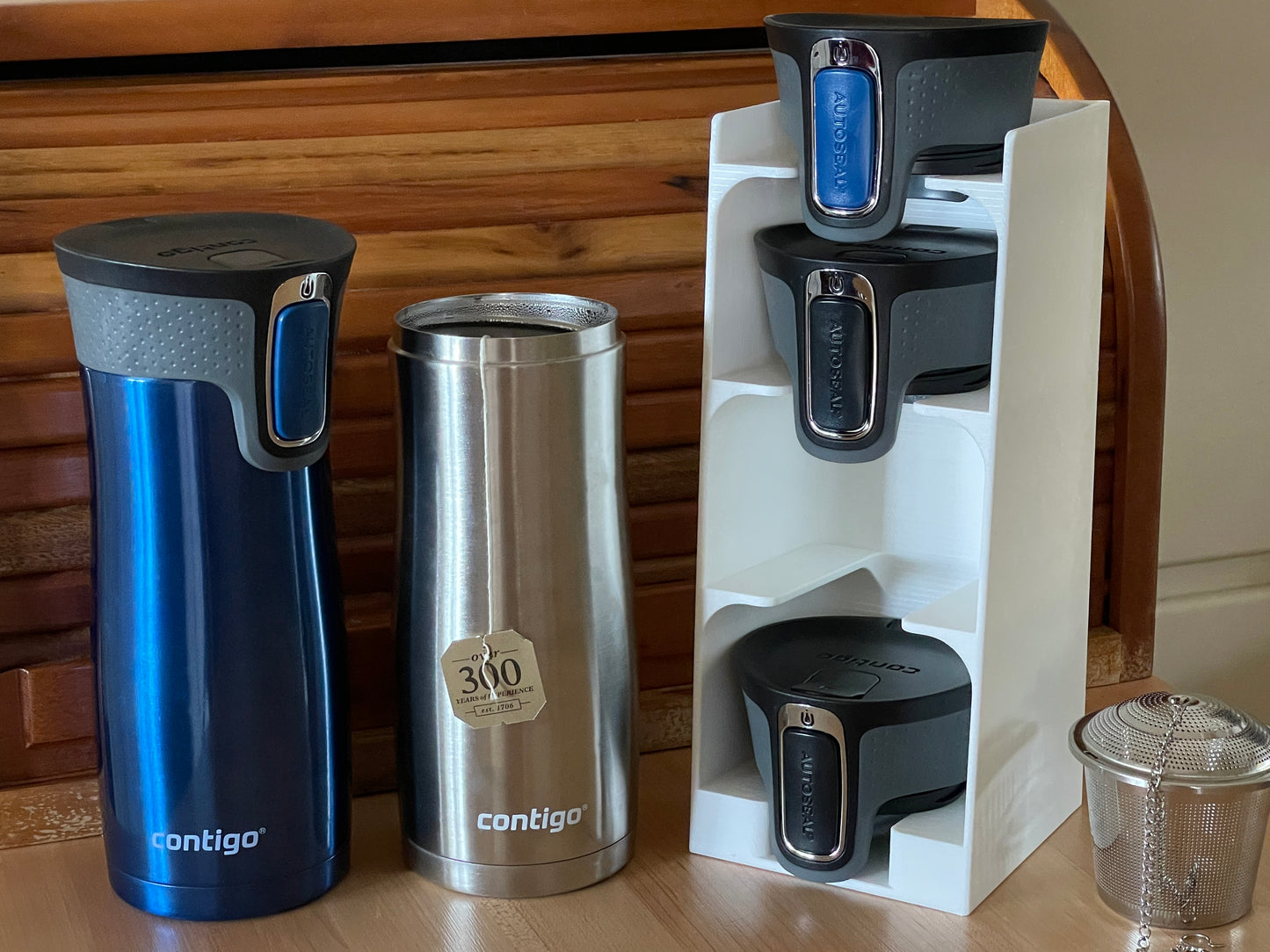 Drinkware Lid Organizer - Fits Contigo® West Loop lids