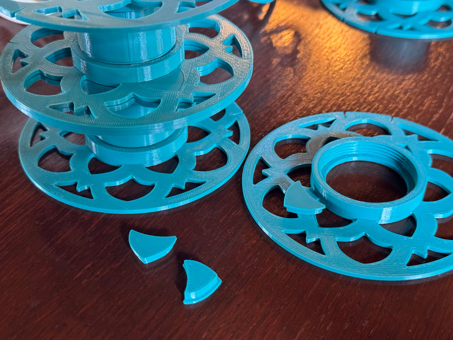 Sectional 3-Bobbin Insert Set for Electric Eel Wheel 6.x