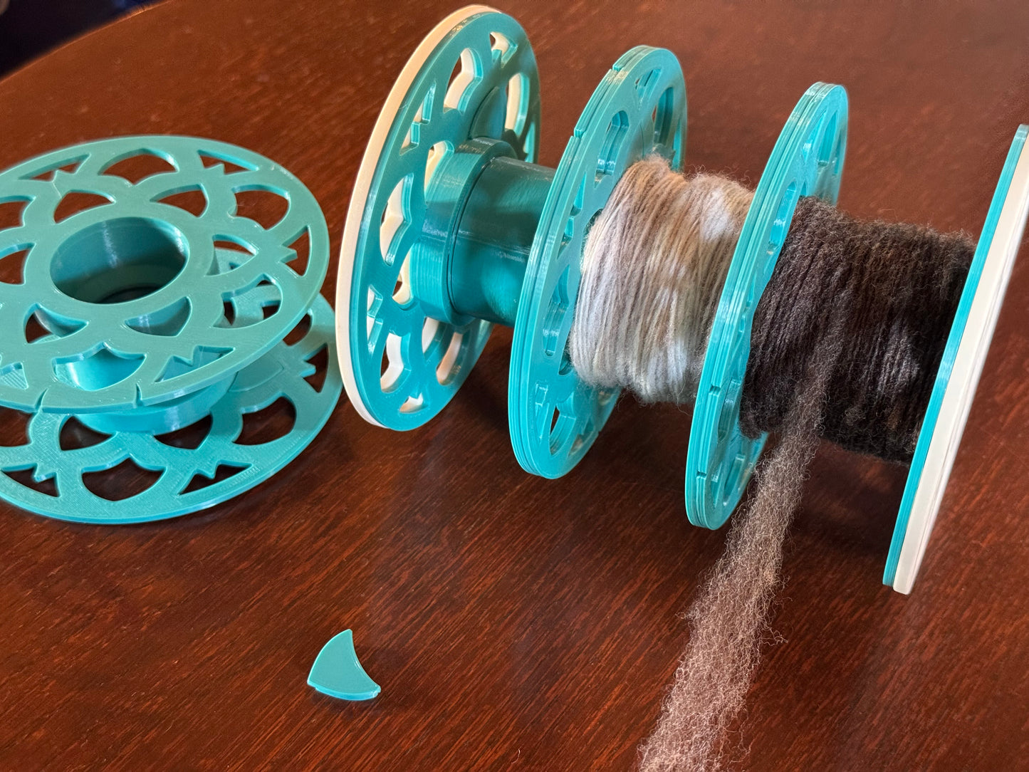 Sectional 3-Bobbin Insert Set for Electric Eel Wheel 6.x