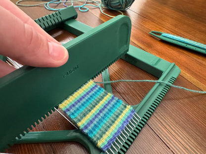 Pocket Loom Weaving Kit 7"x7" 8-dent STL Bundle