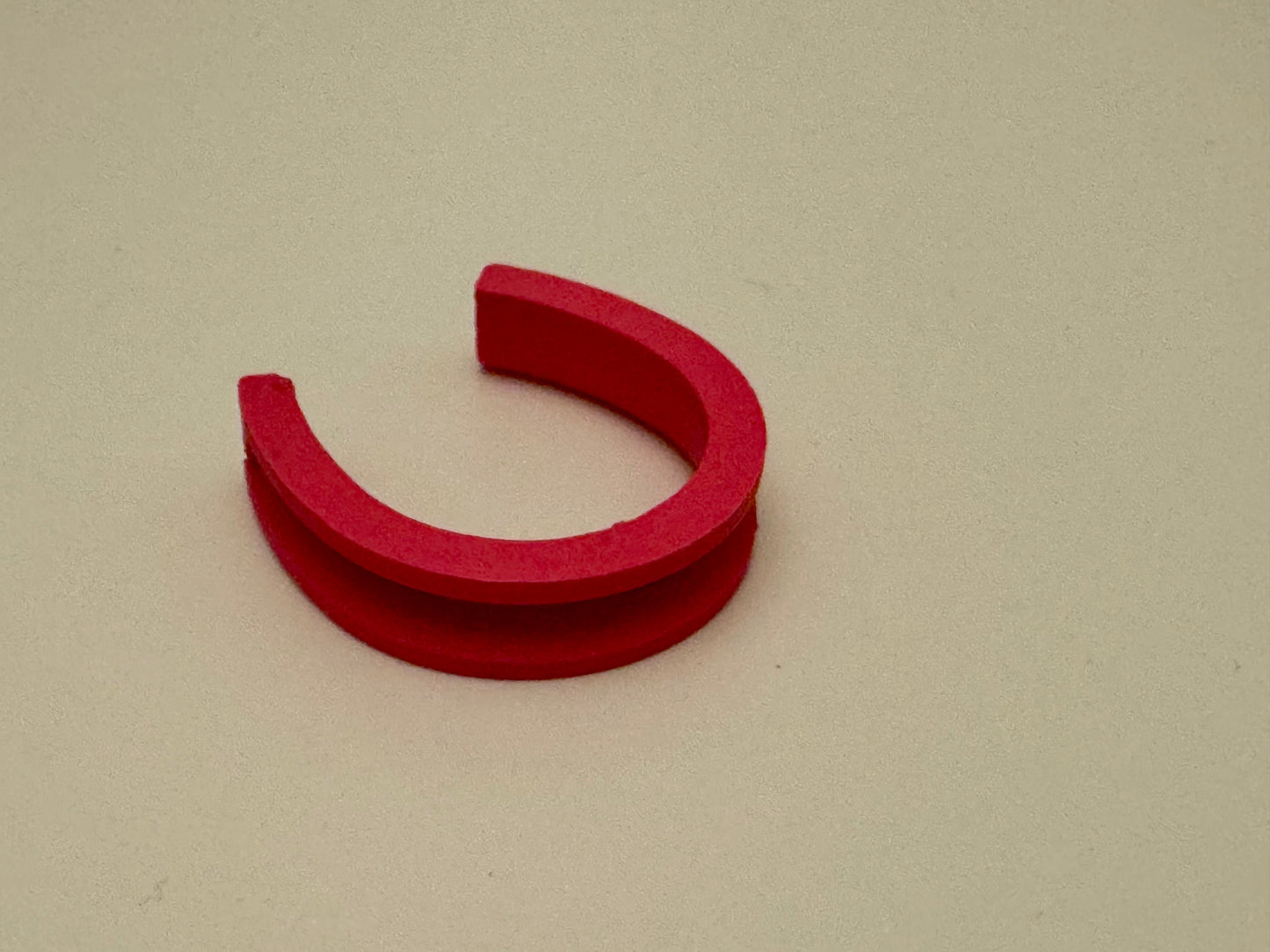 PROTOTYPE Self-Closing Mock Ring Holder - Tatting Tool