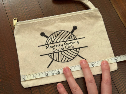 Monterey Knitting Social Club Notions Pouch
