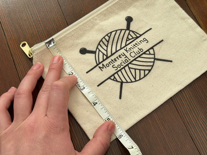 Monterey Knitting Social Club Notions Pouch