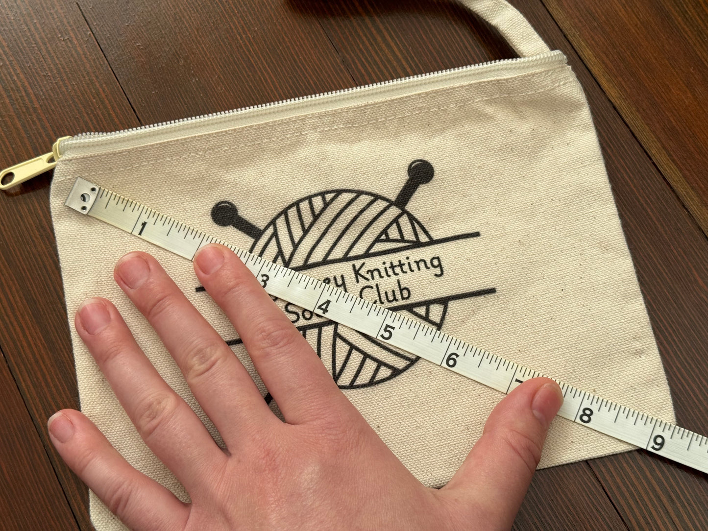 Monterey Knitting Social Club Notions Pouch