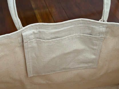 Monterey Knitting Social Club Large Project Bag