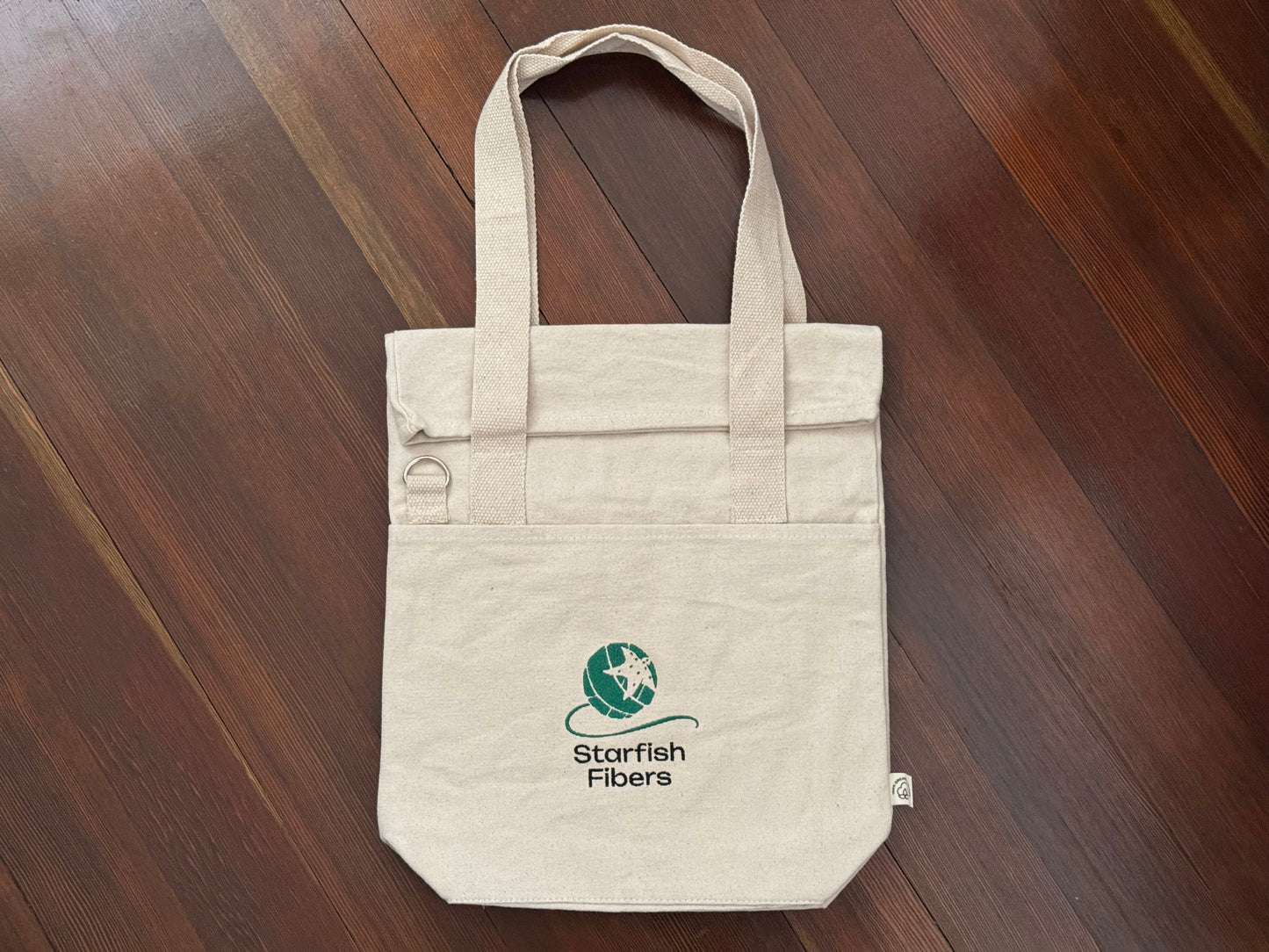 Small organic cotton project bag