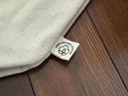 Small organic cotton project bag