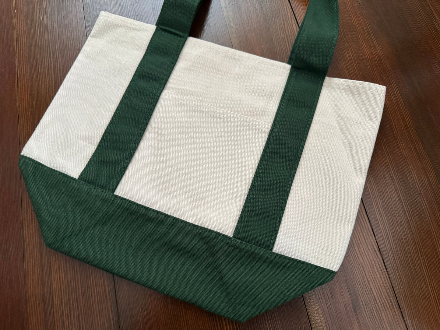 Mini canvas tote bag
