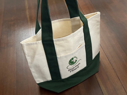 Mini canvas tote bag