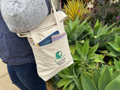 Small organic cotton project bag