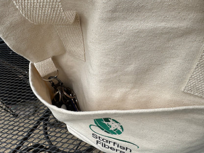 Small organic cotton project bag