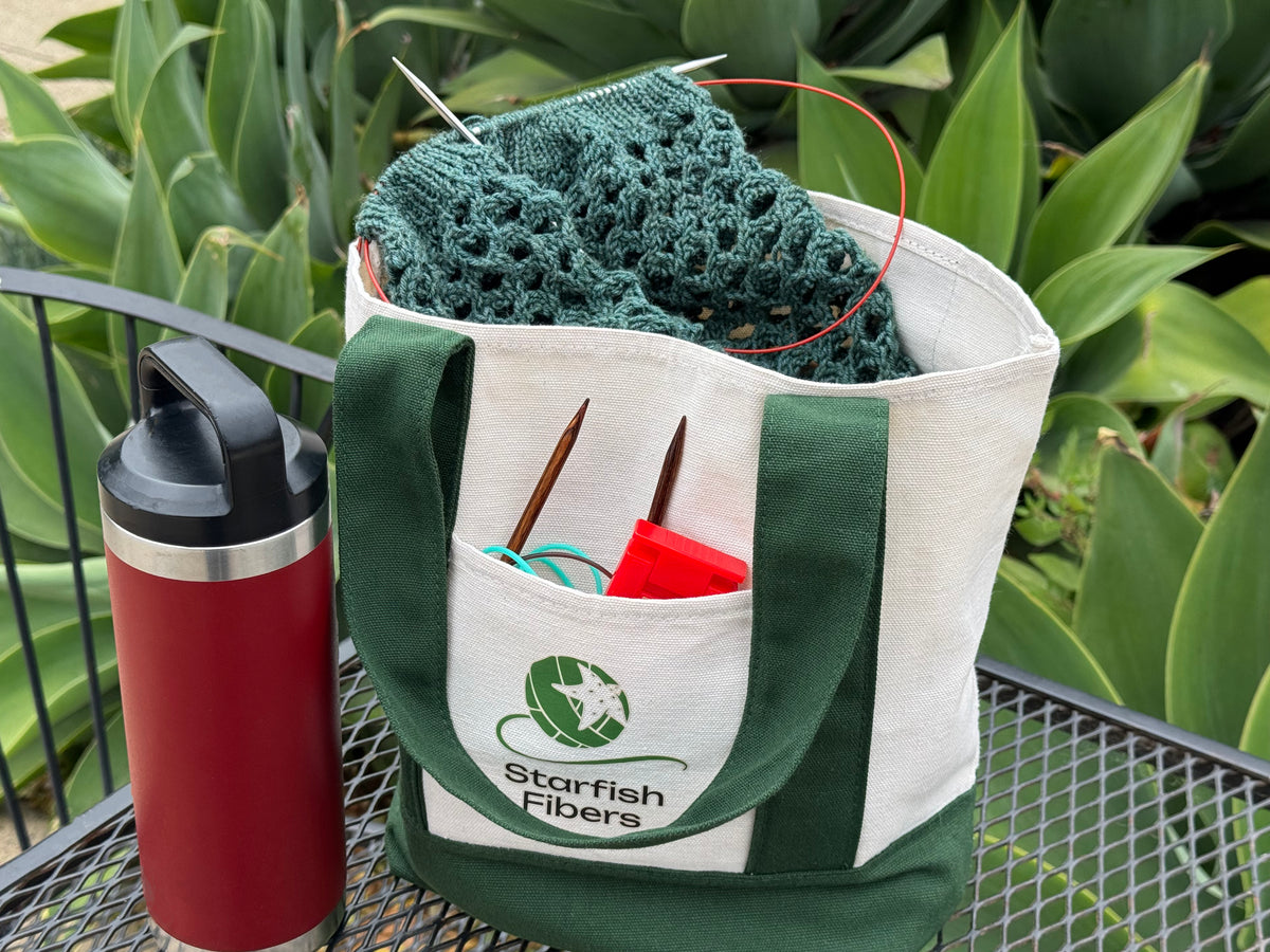 Mini canvas tote bag