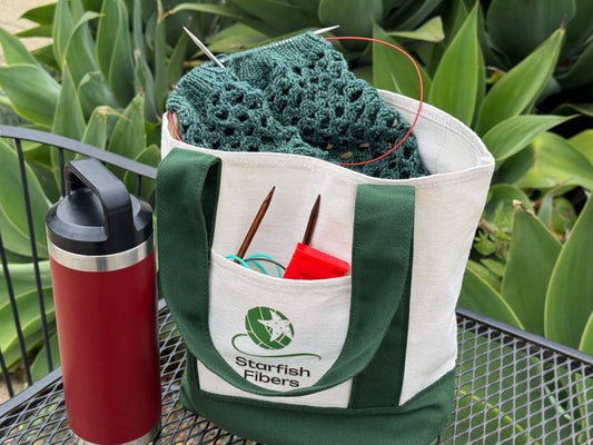 Mini canvas tote bag