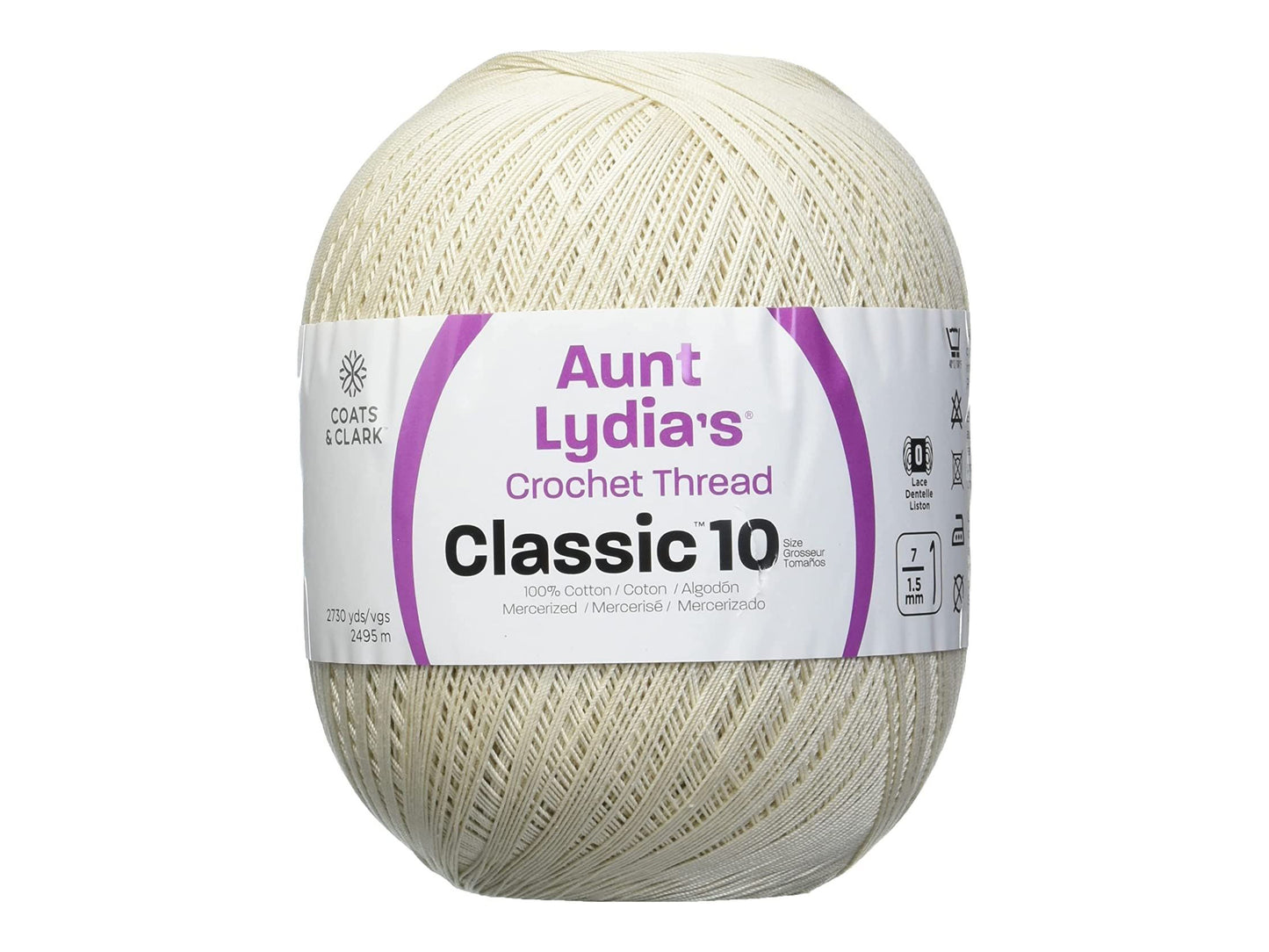 Classic 10 Crochet Thread Jumbo Size