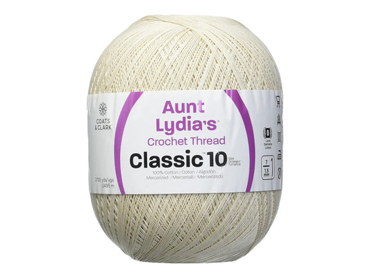 Classic 10 Crochet Thread Jumbo Size