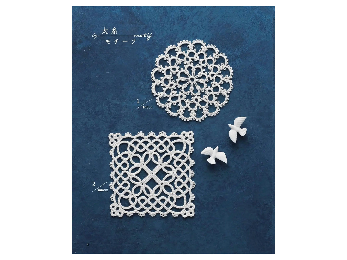 Tatting Lace Motifs and Doilies