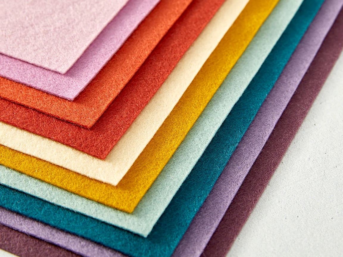 Merino Wool Felt Sheet Packs