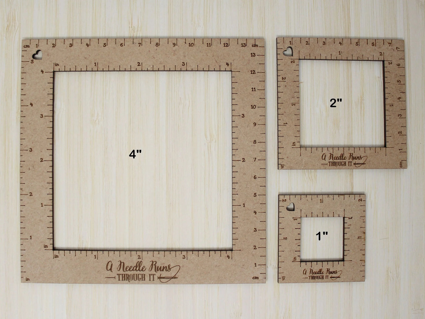 Gauge swatch ruler