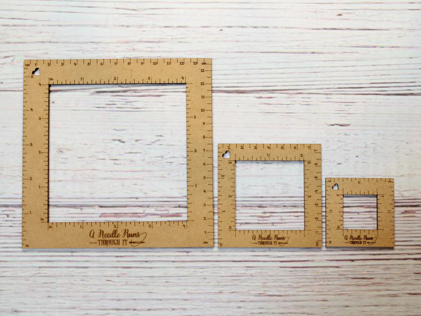 Gauge swatch ruler