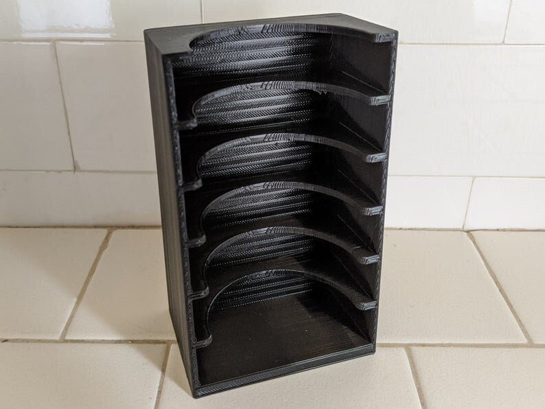 Mason Jar 6-Lid Rack Organizer STL Bundle