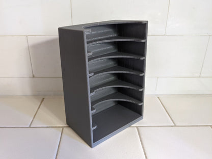 Mason Jar 6-Lid Rack Organizer STL Bundle
